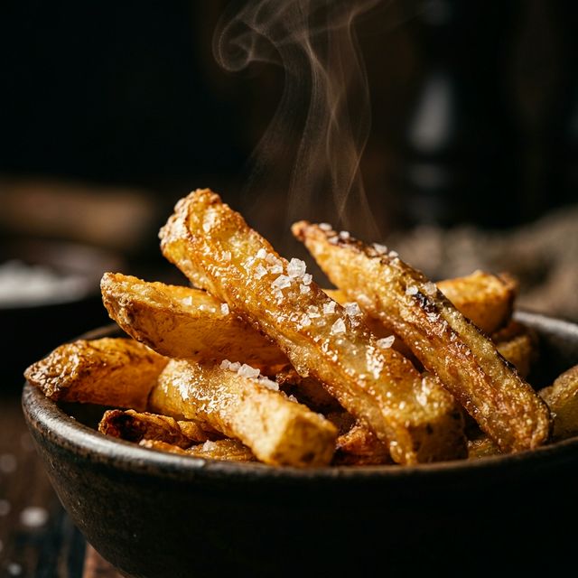 Pommes auf belgische Art
